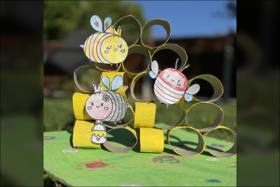 Naredi sam: Čebelje gnezdo