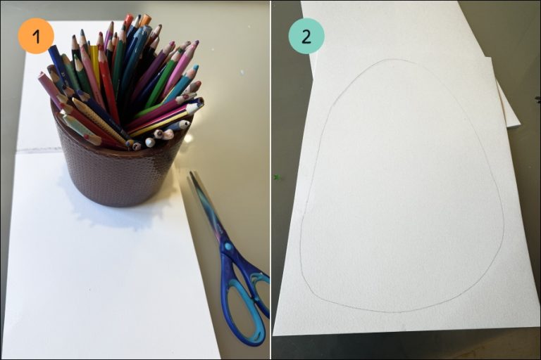 Oglej si navodila, korak 1 in 2